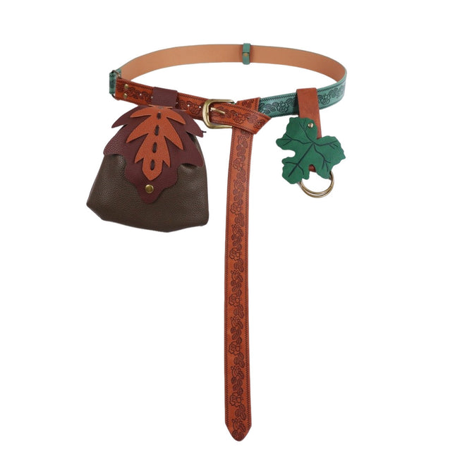 Carnival Renaissance Costume Accessories suit Medieval Knight Belt Wrist Bracer Halloween Magic Bag Props