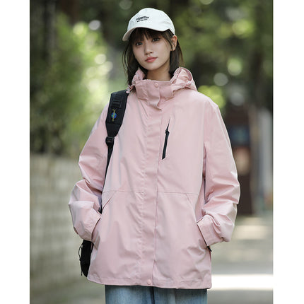 Jack Chuanyang Mountain Trendy Brand Outdoor Rush Jacket Couple's Jacket Men's and Women's Three-in-One Removable Windproof Waterproof Suit