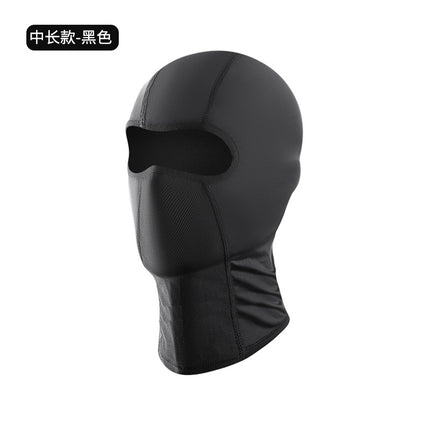 Outdoor Riding Sunscreen Ice Silk Headgear Moisture-absorbing Quick-drying Breathable Face Motorcycle Bicycle Helmet Sweat-absorbing Lining