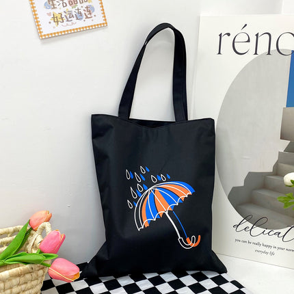 Factory wholesale 2023 new large capacity ladies shoulder handbag Oxford cloth gift bag cartoon cute