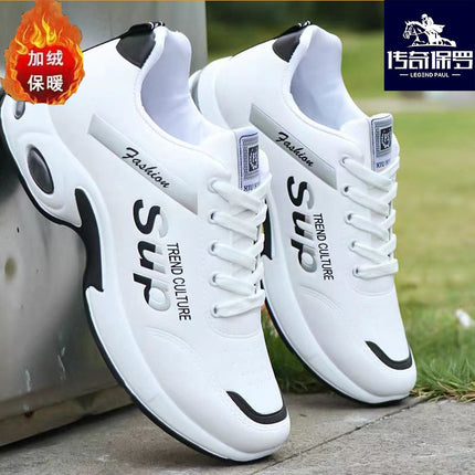 Paul 2025 Autumn and Winter New Sports and Casual Shoes Non-Slip Casual High-Top Trendyy Versatile Men's High-End Versatile Shoes