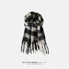 [ready stock] black and white plaid
