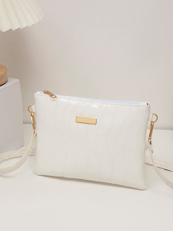 Fashion Retro Simple Trendy Ladies Bags Stone Pattern Single Shoulder Crossbody Hand Square Bag Ladies Crossbody Bag