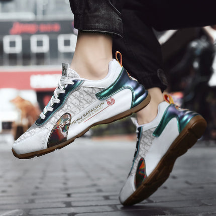 National Fashion Entry Luxury 2025 Summer Cross-border Casual Running Shoes Thick Sole Mesh Breathable Outdoor Torre sneaker