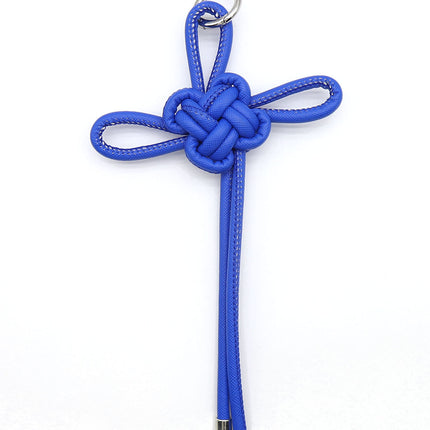 New Hand-woven Ruyi Knot Keychain Chinese Knot Car Bag Hanging Chain Accessories Keychain Hanging Ornaments