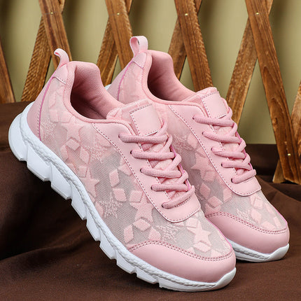 Jinjiang Cold Sticky Shoes Mesh Breathable Casual sneaker Soft Sole Comfortable Outdoor Running Shoes Fashionable All-match White Shoes