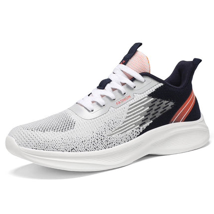 Men's Shoes Spring New Style Cross-Border Large Size Fashion Sneakers Soft Sole Lightweight Simple Versatile Casual Shoes Men's Shoes
