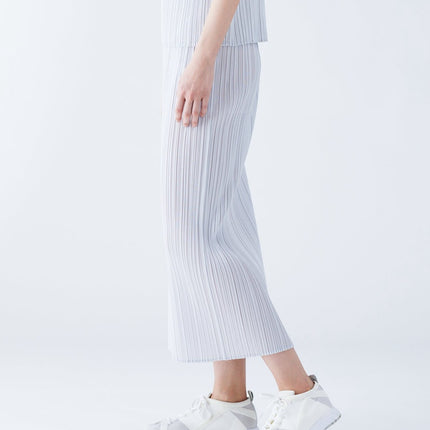 Miyake Counter Long Summer New Pleated Women's Versatile Straight Pencil Skirt