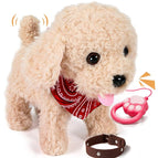 Pure english battery model / Traction rope beige princess dog (gold retriever dog)