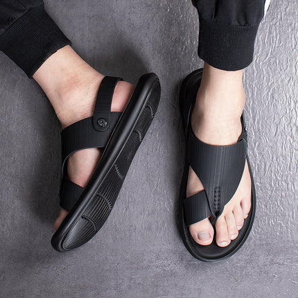 Sandals Men's Summer New Soft Clip Sandals and Slippers Casual Men's Beach Shoes Outdoor Wear Fashion Men's Sandals