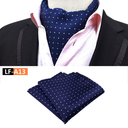 Source factory in stock wholesale generation of men's scarf scarf English style collar scarf shake fast and stable supply
