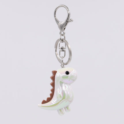 Trendy Joker Keychain Pendant Cute Dinosaur Luminous Acrylic Animal Bag Car Hanging Gifts Wholesale
