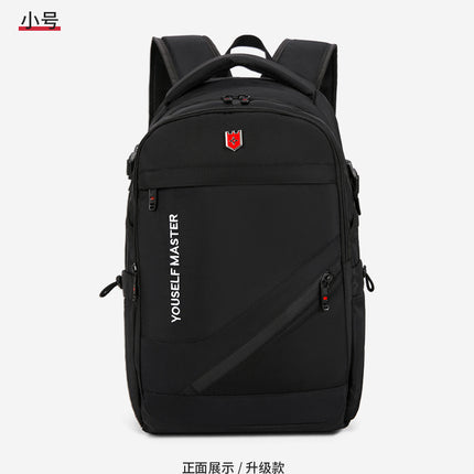Cross-border Backpack Men's Large Capacity Business Travel Bag Computer Backpack Junior Senior high school College Student Schoolbag New Travel