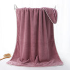 140*70cm / Purple bath towel