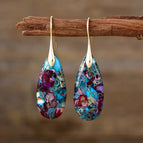Basket gold ear hooks