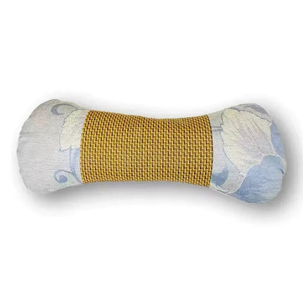 Tiktok hot heating Wormwood bone pillow Wormwood pillow Ice Silk bone cool pillow multifunctional cervical pillow factory wholesale