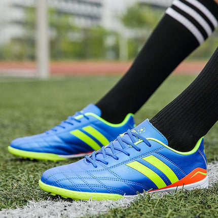 Cross-border plus size 46 broken nails football shoes male and female teenagers students training shoes lawn shoes professional sneaker shoes
