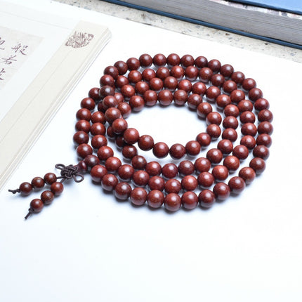 Venus Old Material Zambia Lobular Red Sandalwood Handheld Chain High Oil Mimi Buddha Bead String New Chinese Style Ornament for Men and Women