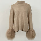 Khaki (beach wool cuffs) / S