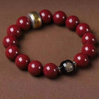 8mm high content cinnabar bracelet / Wear in the void