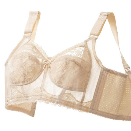 Large-Breasted Slimming Adjustable Bra for Women, Large Size, Ultra-Thin, Breathable, Wire-Free, Lifting and Supporting Bra to Prevent Sagging