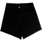 Pure black shorts / S
