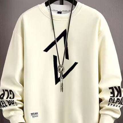 Teenagers Spring and Autumn Round Neck Sweat Boys 12-15 Years Old Middle School Students 13 Long Sleeve T-Shirt 14 Big Children Clothes