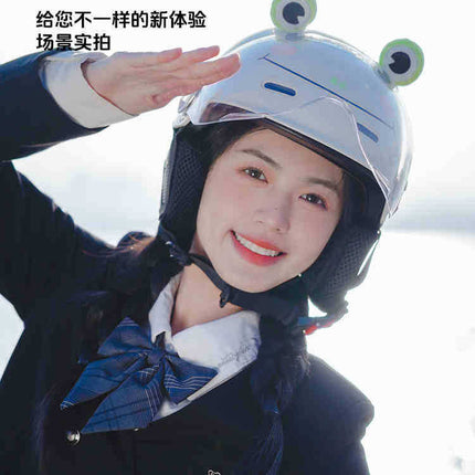 2025 new helmet electric car female cute new national standard 3C certification motorcycle hat summer