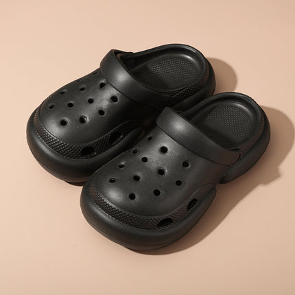 Nurse Hole Shoes Women's Summer Outer Wear EVA Fashionable Non-Slip Platform Sandals Soft Beach Shoes Baotou Slippers
