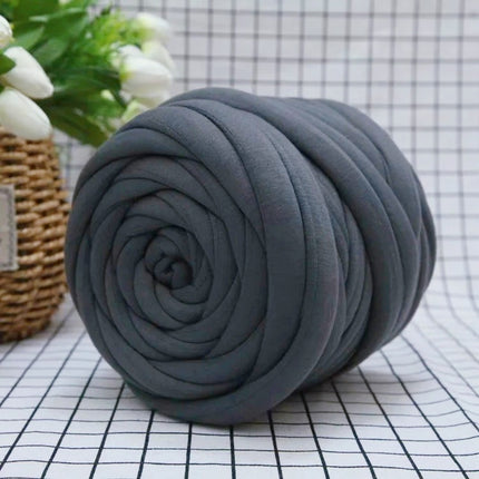 Metallic Shiny Leather Ultra-Thick 2cm Icelandic Thick Yarn for Handmade Knitting DIY Cat Nest Bags Baby Crib Bumper Cord