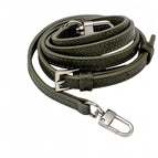 Forest green 1.2cm wide shoulder strap