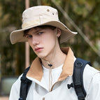 [cotton and linen webbing] khaki / One Size