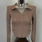 Beige stripes / One size fits all