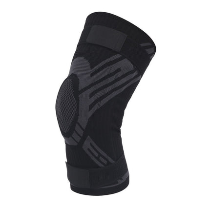 Basketball professional sports knee pads summer mountaineering strap support silicone knee pads men's and women's breathable fitness cycling protectors