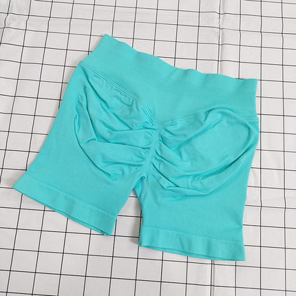 Sexy Peach Butt Fitness Shorts for Women, Sports Running and Cycling Three-Point Pants, High Elastic Butt Lift, Tummy Control, Quick-Drying Yoga Pants