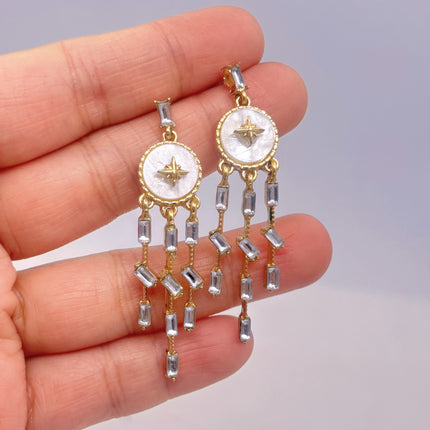 [special clearance] European and American personality silver needle diamond tassel love earrings fashion crystal flower rabbit earrings