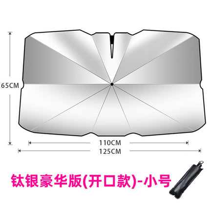 Car Sunshade, Front Windshield, Sun Protection, Heat Insulation, Sunshade, Cross-Border Car Front Sunshade, Summer Supplies