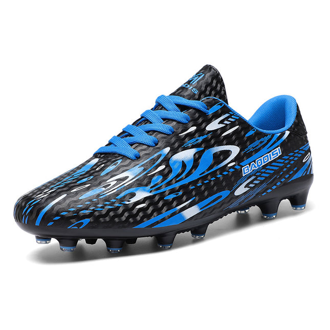 Cross-border football shoes AG spikes broken nails boys and girls children young students professional competition training sneaker wholesale