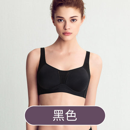 Original plus size seamless non-steel ring breathable sports big chest small underwear women gather anti-sagging accessory breast bra