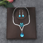 No. 5 needle style silver [lake blue]