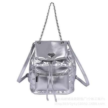 Pure Lust Hot Girl Small Bag Women's 2025 Summer New Large-Capacity Backpack Elegant Hot Style Versatile Backpack