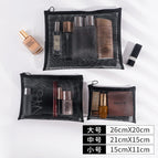Black gauze flat / Large size