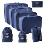 navy blue harness eight-piece set [seven-piece set of small bundle pocket]]