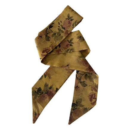 New Chinese Ink Bamboo Scarf Antique Hair Belt Hanfu Accessories Long Hair Accessories Elegant Smart Tied Ponytail Ribbon