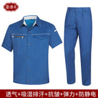 Sky Blue (Short Sleeve Suit) / XL/175