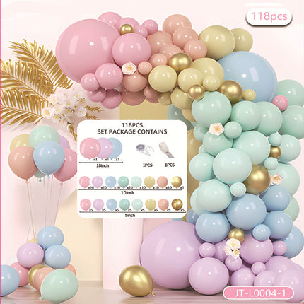 Balloon Chain Arch Set Scene Layout High-End Atmosphere Opening Birthday Party Decorations Anniversary Package