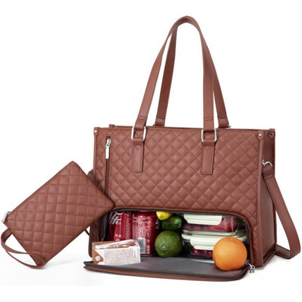 New Ready-Made Amazon Best-Selling New Thermal Bag Lunch Bag Portable Large-Capacity Office Worker Lunch Box Large Capacity