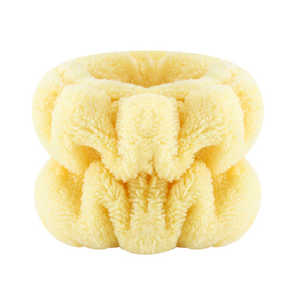 Amazon Plush Headband Wristband Set Face Washing Absorbent Headband Cartoon Cute Waterproof Hairband Wholesale