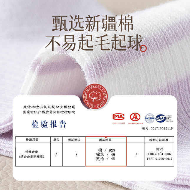 Women's socks wholesale spring and summer simple antibacterial socks deodorant sweat-absorbent boat Socks ins trendy striped short tube women's socks summer