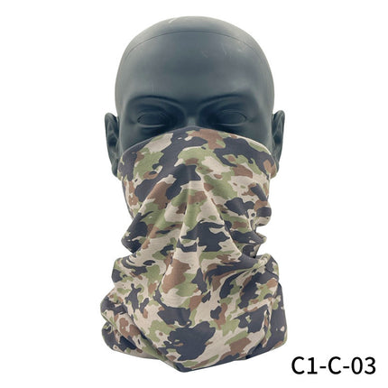 Outdoor Seamless Versatile Magic Headscarf for Men and Women, Cycling Mask, Neck Gaiter, Windproof Neck Scarf, Summer Sun Protection, Quick-Drying